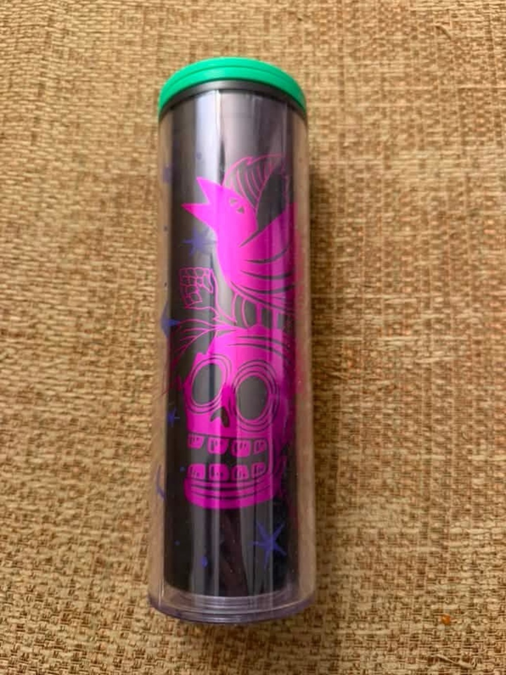 Starbucks Pink Skull Tumbler